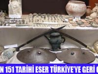 151TAR�H� ESER T�RK�YE�YE KAZANDIRILDI