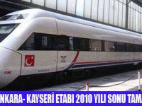 YHT �LE ANKARA �KAYSER�  2 SAATE �N�YOR