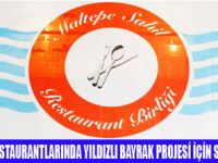 MALTEPE'DE YILDIZLI BAYRAK PROJES�