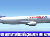 ANADOLUJET YAZ TAR�FES�N� A�IKLADI