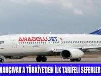 ANADOLUJET NAH�IVAN�A U�UYOR
