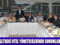 SARIG�L, OTELC�LERLE BULU�TU