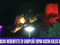 KOZAN KALES� AYDINLATILIYOR