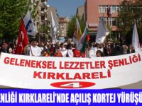 GELENEKSEL LEZZET �ENL���N�N D�RD�NC�S� KIRLAREL�'NDE BA�LADI 