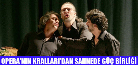 3 BAS SES ANKARA�DA KONSER VERECEK