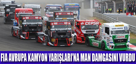 DEV KAMYONLAR �STANBUL PARK�TA 