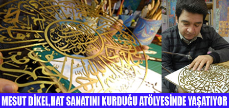 HAT SANATINI SEDEF VE METALE ��L�YOR