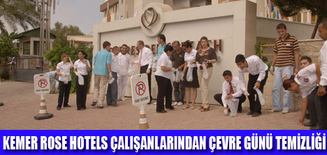 KEMER ROSE HOTELS�DEN �EVREYE SAYGI