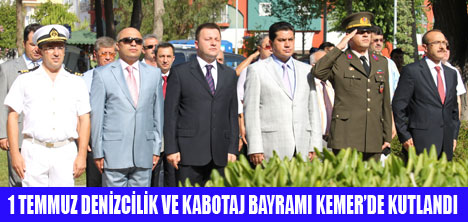 KEMER�DE KABOTAJ BAYRAMI KUTLANDI