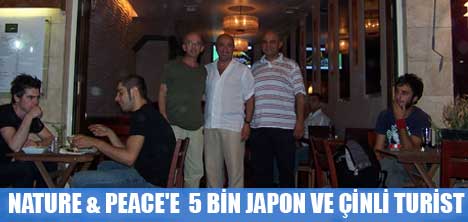NATURE & PEACE'E 5 B�N JAPON VE ��NL� TUR�ST