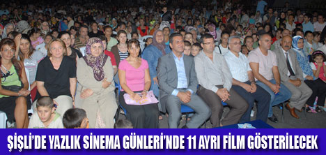 ���LݒDE YAZLIK S�NEMA G�NLER� BA�LADI