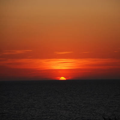 KIBRIS'TA GÜN BATIMI