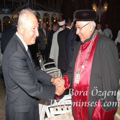 TYD Başkanı Turgut Gür ve Türk Musevi Cemaati temsilcisi Yahuda Adoni