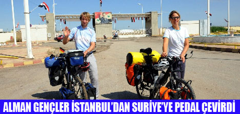 BİSİKLETLE İSTANBULDAN SURİYEYE