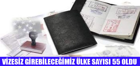 BAZI ÜLKELER TÜRKİYEYE VİZEYİ KALDIRDI