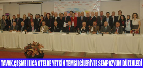 TAVAK İZMİRDE SEMPOZYUM DÜZENLEDİ