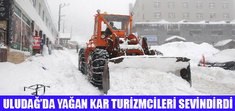 ULUDAĞDA KAR 110 SANTİMETRE OLDU