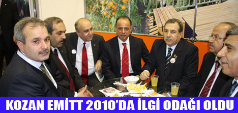KOZAN, EMİTT 2010 TURİZM FUARINDA