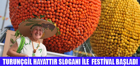 MERSİNDE TURUNÇGİL FESTİVALİ BAŞLADI