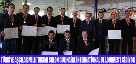 AŞÇILAR MİLLİ TAKIMI LONDRA YOLCUSU