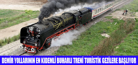 BUHARLI TREN TURİSTİK TURLARA BAŞLADI