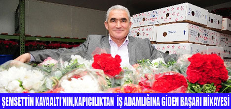 1 MİLYON $LIK ÇİÇEK İHRACATI