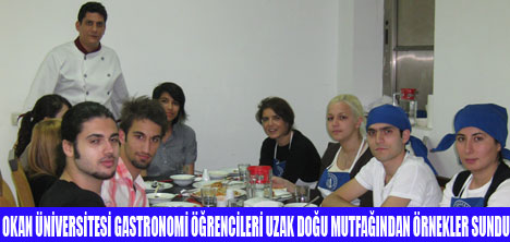 ÖĞRENCİLERDEN UZAK DOĞU MUTFAĞI