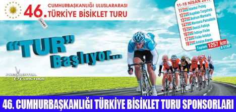 TÜRKİYE BİSİKLET TURU 11 NİSANDA