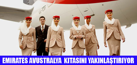 EMIRATES İLE SİDNEY 767  EURO