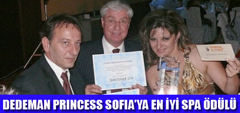 2010UN EN İYİ SPA ÖDÜLÜ VERİLDİ