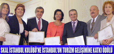 İBBDEN SKAL İSTANBULA ÖDÜL