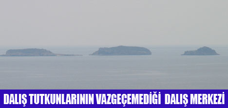 TEKİROVADAKİ ÜÇ ADALARA DALIŞ İLGİSİ