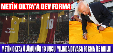 METİN OKTAY DEV FORMA İLE ANILDI