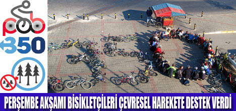 BİSİKLETÇİLERDEN KÜRESEL İŞBİRLİĞİ