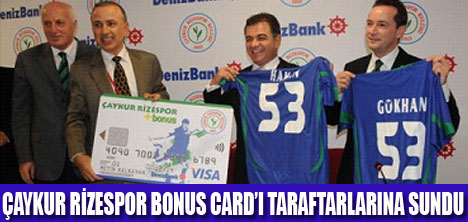 ÇAYKUR RİZESPOR BONUSLU OLDU