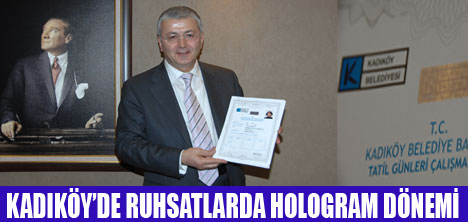 KADIKÖYDE RUHSATLARDA TAKLİTE SON