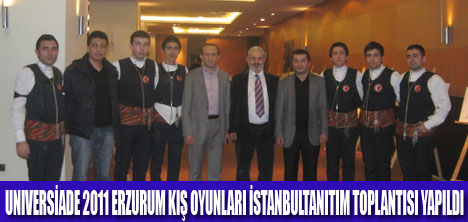 UNIVERSİADE 2011 İSTANBULDA TANITILDI