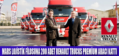 RENAULT TRUCKS'TAN DEV TESLİMAT