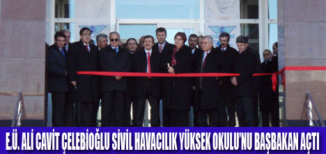 ÇELEBİOĞLU HAVACILIK OKULU AÇILDI
