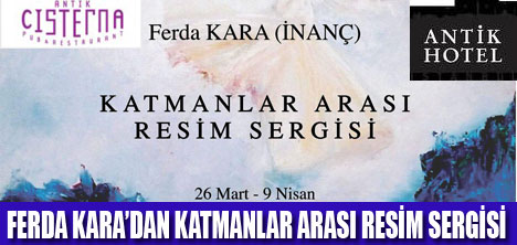 ANTİK CİSTERNA'DA SANAT GÜNLERİ