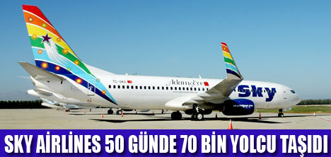 SKY AİRLİNES HAVACILIKTA HEDEF BÜYÜTTÜ