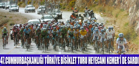 KEMERDE BİSİKLET TURU HEYECANI