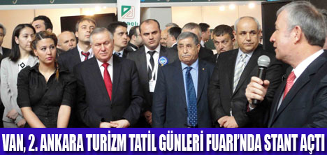VAN, TATİL GÜNLERİ FUARINDA