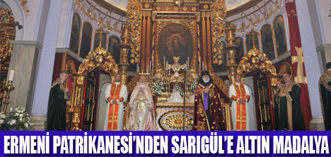 ATEŞYANDAN SARIGÜLE ALTIN MADALYA