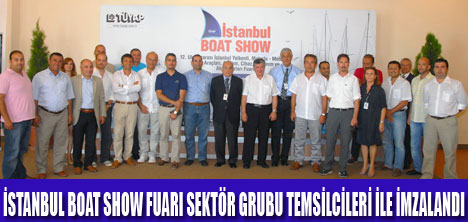 İSTANBUL BOAT SHOW'DA İMZALAR ATILDI