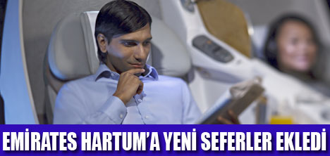 EMİRATES SUDAN SEFERLERİNİ ARTTIRDI