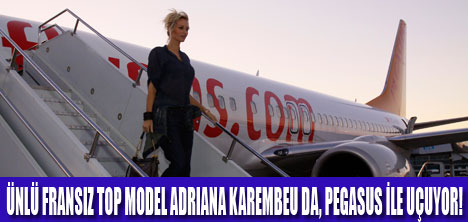 ADRIANA KAREMBEU PEGASUS İLE UÇUYOR!