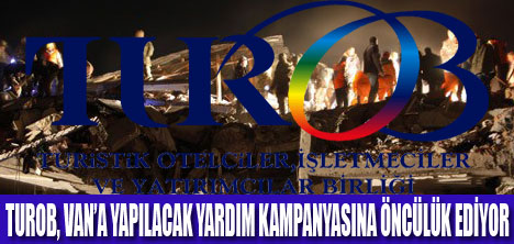 TUROB ÜYELERİ VAN'A ELİNİ UZATIYOR