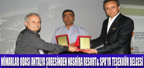 GENÇ MİMARLAR NASHİRADA BULUŞTU