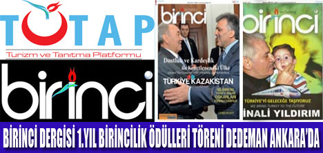 BİRİNCİ DERGİSİ 1. YAŞINDA